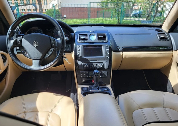 Maserati Quattroporte cena 129000 przebieg: 82500, rok produkcji 2012 z Warszawa małe 596